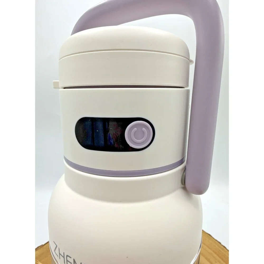ZHENMI Portable Blender, Personal Blender for Smoothies/Shakes Cordless Purple